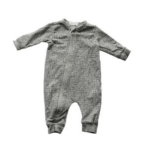 Miles Baby Square Print Romper